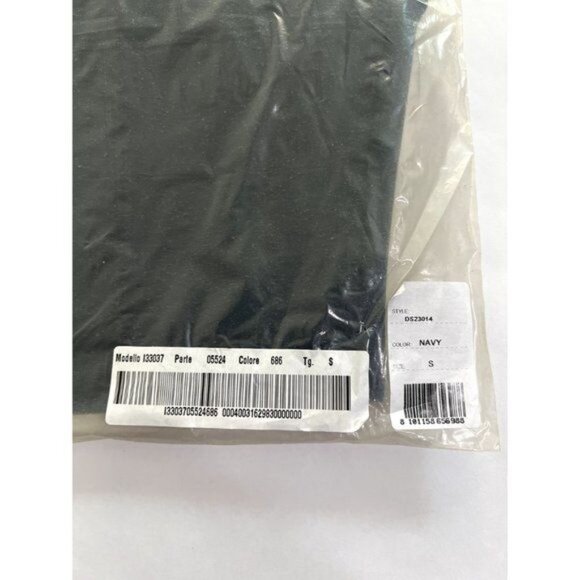 Dodiee Hailey Sculpt Knit Biker Shorts in Navy Blue - Picture 4 of 5